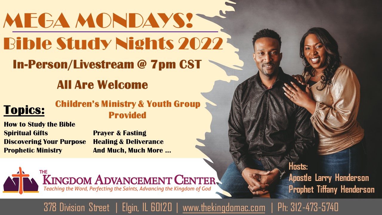 Mega Mondays Bible Study Nights